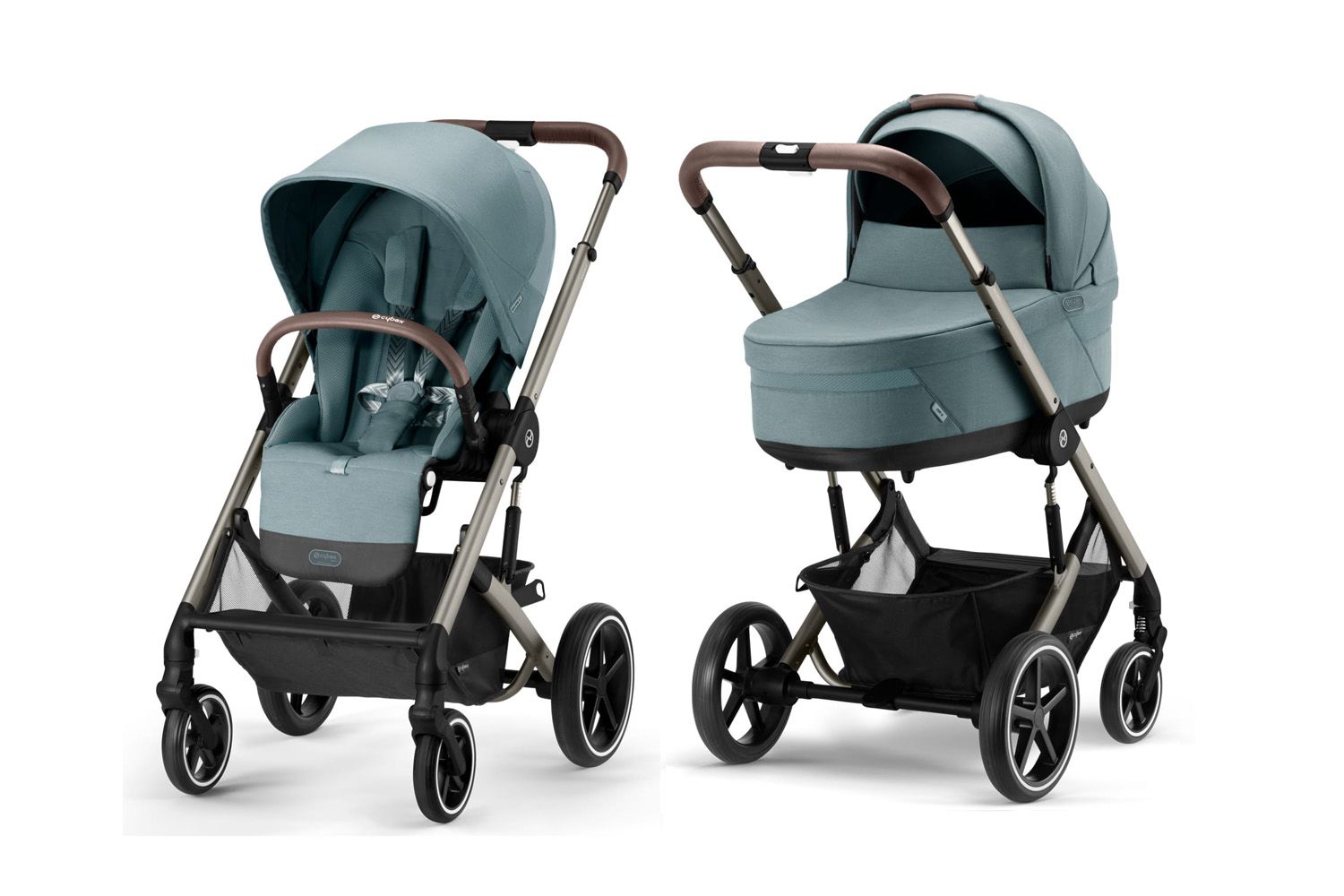 Cybex Balios S Lux + Cot S Lux 2023 Sky Blue + u nás ZÁRUKA 3 ROKY⭐⭐⭐⭐⭐