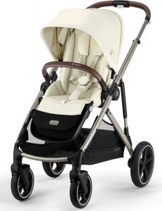 Cybex Gazelle S Taupe Frame + Cot 2023 Seashell Beige + u nás ZÁRUKA 3 ROKY⭐⭐⭐⭐⭐