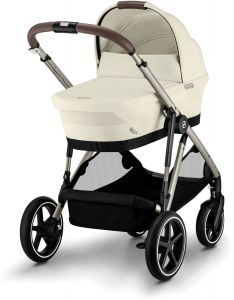 Cybex Gazelle S Taupe Frame + Cot 2023 Seashell Beige + u nás ZÁRUKA 3 ROKY⭐⭐⭐⭐⭐