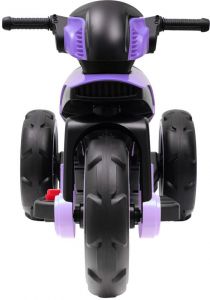 Baby Mix elektrická motorka tříkolová Police fialová + u nás ZÁRUKA 3 ROKY ⭐⭐⭐⭐⭐