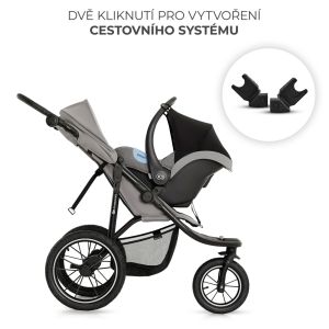 Kinderkraft Helsi 2 Grey 2024 + u nás ZÁRUKA 3 ROKY⭐⭐⭐⭐⭐