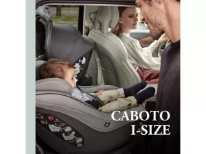 Inglesina Caboto i-Size Vulcan Black 2024 + u nás ZÁRUKA 3 ROKY a KAPSÁŘ ZDARMA⭐⭐⭐⭐⭐