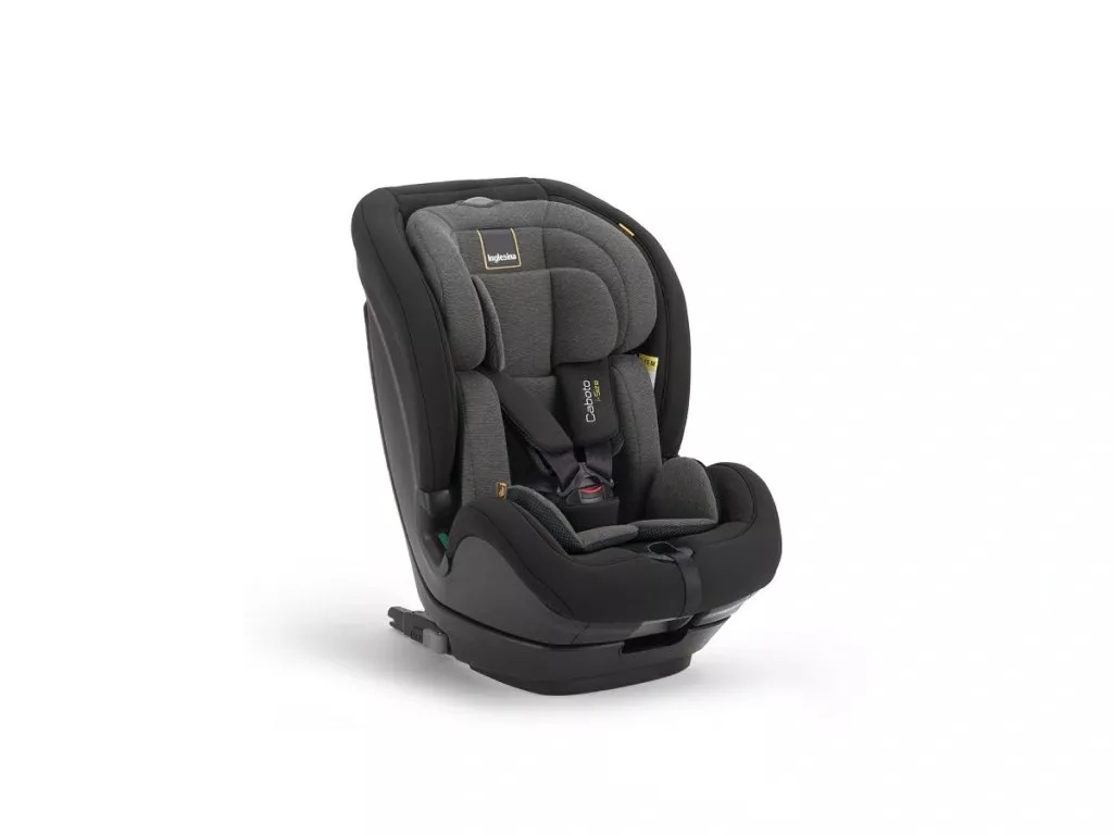 Inglesina Caboto i-Size Vulcan Black 2024 + u nás ZÁRUKA 3 ROKY a KAPSÁŘ ZDARMA⭐⭐⭐⭐⭐