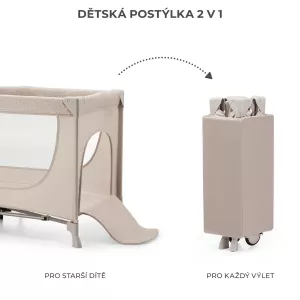 Kinderkraft Joy 2 Beige + u nás ZÁRUKA 3 ROKY⭐⭐⭐⭐⭐