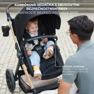 Kinderkraft Moov 2 3v1 Moonlight Grey 2024 + u nás ZÁRUKA 3 ROKY ⭐⭐⭐⭐⭐