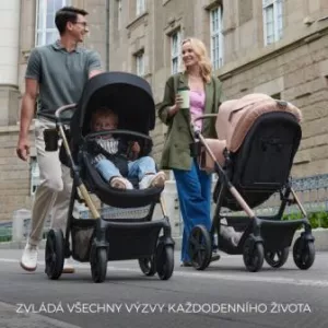 Kinderkraft Moov 2 AIR 3v1 Moonlight Grey 2024 + u nás ZÁRUKA 3 ROKY ⭐⭐⭐⭐⭐