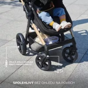 Kinderkraft Moov 2 AIR 3v1 Moonlight Grey 2024 + u nás ZÁRUKA 3 ROKY ⭐⭐⭐⭐⭐