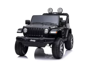 Baby Mix Jeep Wrangler Rubicon černé + u nás ZÁRUKA 3 ROKY ⭐⭐⭐⭐⭐