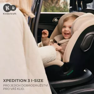 Kinderkraft Xpedition 3 i-Size 2025 ⭐⭐⭐⭐⭐ Black + u nás ZÁRUKA 3 ROKY a KAPSÁŘ ZDARMA