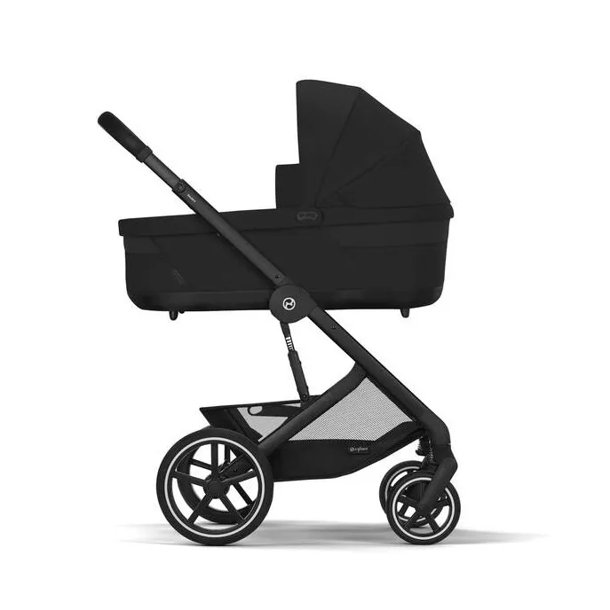 Cybex Balios S Lux BLK + Cot S Lux Moon Black 2025 ⭐⭐⭐⭐⭐ + u nás ZÁRUKA 3 ROKY