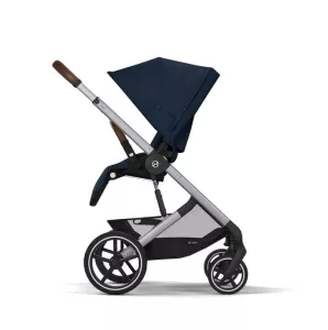 Cybex Balios S Lux SLV + Cot S Lux Moon Black 2025 ⭐⭐⭐⭐⭐ + u nás ZÁRUKA 3 ROKY