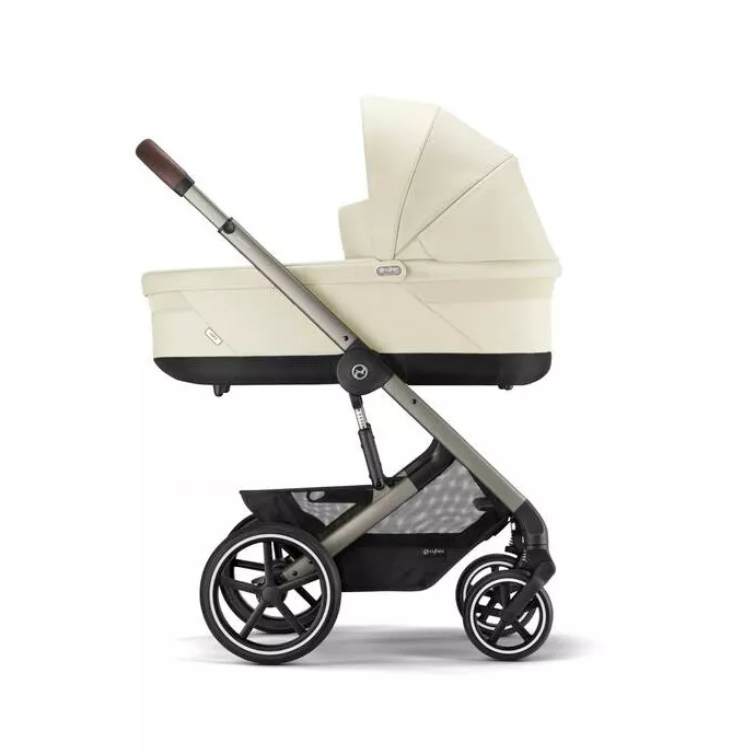 Cybex Balios S Lux TPE + Cot S Lux Seashell Beige 2025 ⭐⭐⭐⭐⭐ + u nás ZÁRUKA 3 ROKY