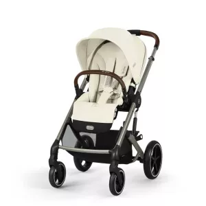 Cybex Balios S Lux TPE + Cot S Lux Seashell Beige 2025 ⭐⭐⭐⭐⭐ + u nás ZÁRUKA 3 ROKY